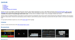 Desktop Screenshot of jenirok.garage.maemo.org