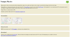 Desktop Screenshot of numptyphysics.garage.maemo.org