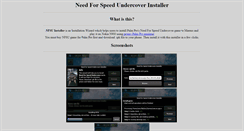 Desktop Screenshot of nfsu-installer.garage.maemo.org