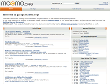 Tablet Screenshot of garage.maemo.org