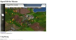 Desktop Screenshot of openttd.garage.maemo.org