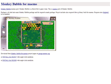 Tablet Screenshot of monkeybubble.garage.maemo.org