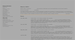 Desktop Screenshot of maemo-sdk.garage.maemo.org