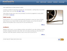 Tablet Screenshot of mediautils.garage.maemo.org