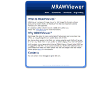 Tablet Screenshot of mrawviewer.garage.maemo.org