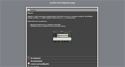 Desktop Screenshot of modest.garage.maemo.org